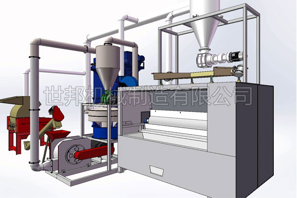 世邦铝塑分离技术提高了生产效率